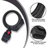 NDakter Bike Lock Cable,High Security 4 Digit Resettable Bike Lock