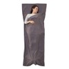 LOGOS 72600324 Anti-bacterial and odor-resistant silky inner shruff, charcoal, (approx.)