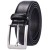 XOUXOU Men's Casual Leather Jeans Belts Classic Work Business Dress