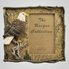 Lipco Polyresin Eagle Photo Picture Frame, 8.25-inch Length, Wall and