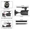 CAHOUGSMT Solar Motion Lights Outdoor 2000LM Security Flood Lights IP67