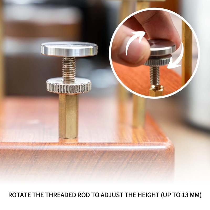 NEOUZA Coffee Tamping Station, Portafilter Stand Holder, Fits Most Espresso
