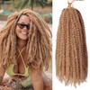 TUVOJALE Marley Twist Braiding Hair 14 inch Afro Kinky Curly
