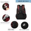 ALAZA Red Rose Leaves Backpack Bookbag Laptop Notebook Bag Casual