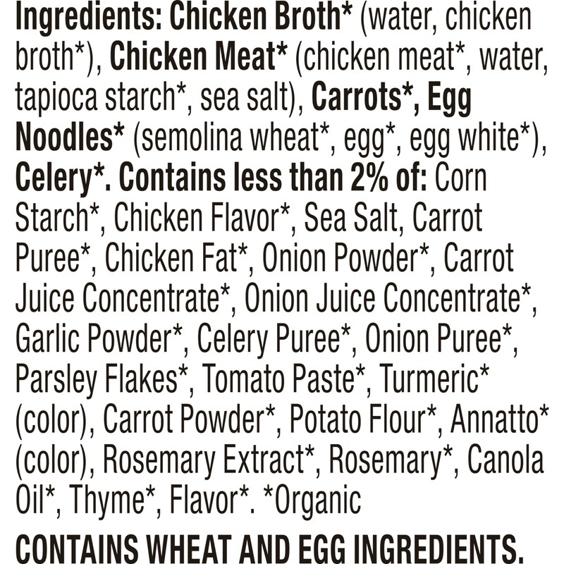 Annie’s Organic Chicken Noodle Canned Soup, Ready To Serve, 14