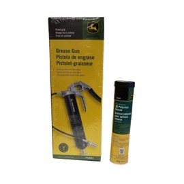 John Deere Pistol Grip Grease Gun with Multi-Purpose SD Polyurea Grease - TY26517A