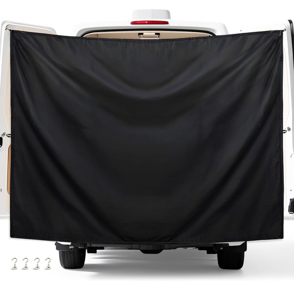 Wibeelee 7.5 x 6 ft Large Adjustable Waterproof Rear Door