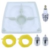 Gubeter Air Fuel Filter Hose Spark Plug Kit For Stihl