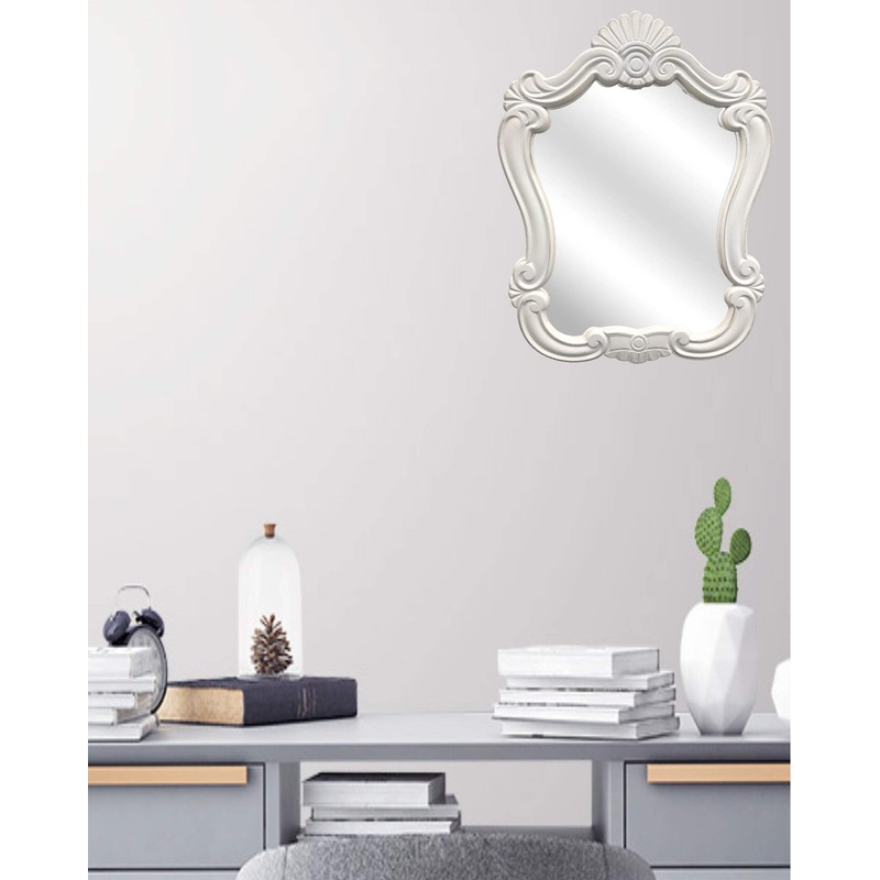 Creative Picture Frames 16" x 20.5" Venice White Shabby Chic