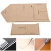 Acrylic DIY Template Envelope Bag Template Leather Wallet Pattern Set