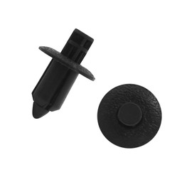 VekAuto 20 Pcs Rivet Clips, 26 x 17mm Bumper Retainer Fastener Clips Universal for Car Plastic Black