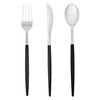 Restaurantware-Moderna 7.5 Inch Fancy Flatware, 60 Durable Plastic Flatware -