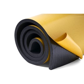 Foamzz by Big UGGLY Foam Multiple Use, Auto Boat RV Insulation Roll, Medium Density Foam Padding with Adhesive, 60” x 16” x 1/2"