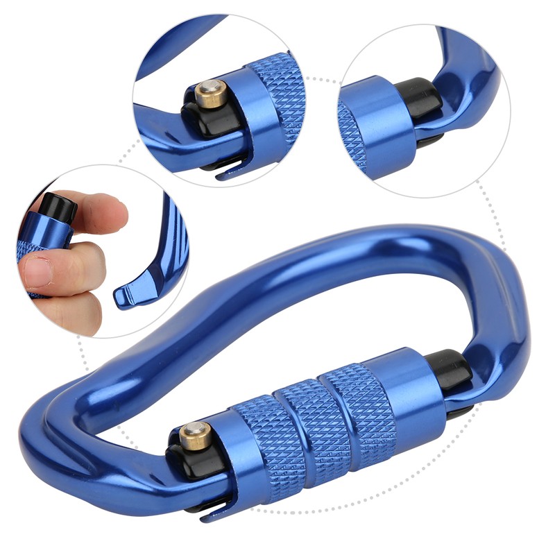 KN-23-7-7 Outdoor Climbing Carabiner Key Chain Clip Keyring Snap Hook