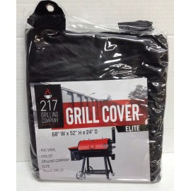 217 Grilling Company Outdoor Pellet Grill patio Loveseat chair table Cover Elite UNLINED 68 x 52 x 24