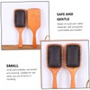 DECHOUS Portable Wooden Massage Comb for Scalp Care Mini Hairdressing