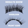 Individual Eyelashes, QUEWEL, Individual Eyelash Clusters, Lashes, D Curl, 14