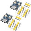 DUBEUYEW 3 Pack Raspberry Pi 2040-Zero Mini Microcontroller Board Based