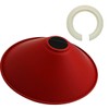 DCVOLTAGE 1 Pcs Modern Ceiling Lamp Shade Red Metal Cone