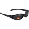 Pacific Coast Chix Heavenly Sunglasses Gloss Black Frames Polarized Smoke