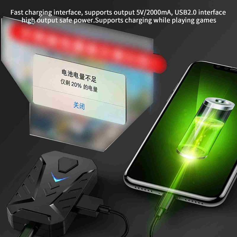 Gaming Keyboard Mouse Converter Adapter Mobile Game Accessory for Android