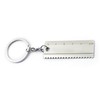Komonee 10 x Ruler Metal Hand Tool Keychain – Novelty