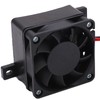 PTC Fan Heater DC12V 50W Constant Temp Heating Insulated Mini