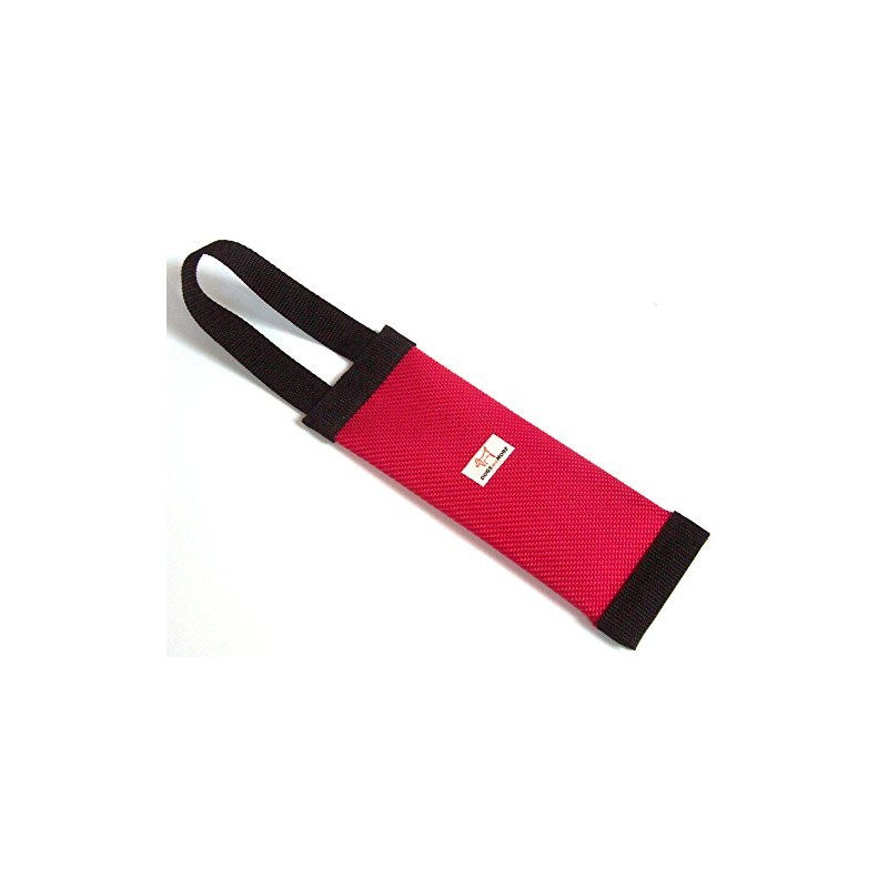 Dogs and More - Trainings-Dummy 'INTERAKTIV' mit Leckerlifach/Futterdummy/Apportierbeutel (Standard, Rot)