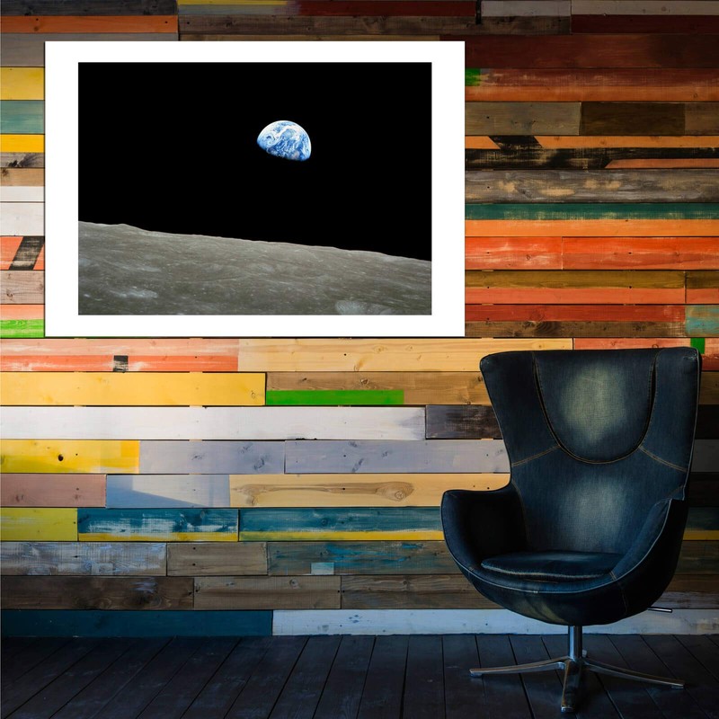 Spiffing Prints NASA - Apollo 8 Dec 24 Earthrise -
