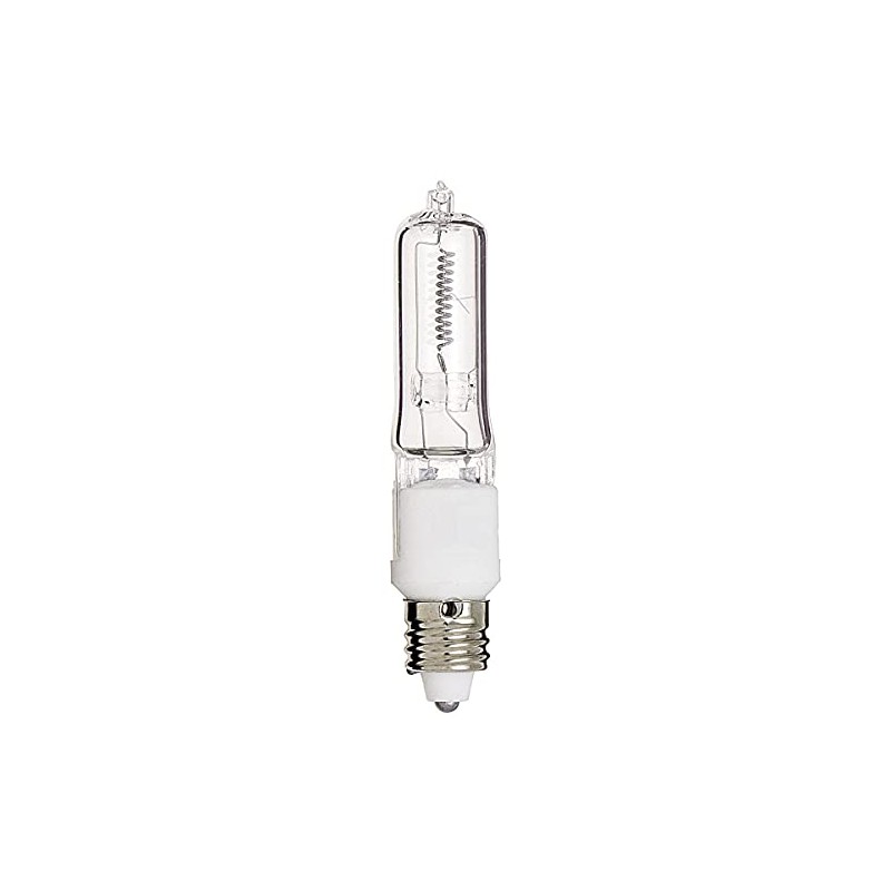 Satco S3108 120V 150-Watt T4.5 E11 Base Light Bulb, Clear