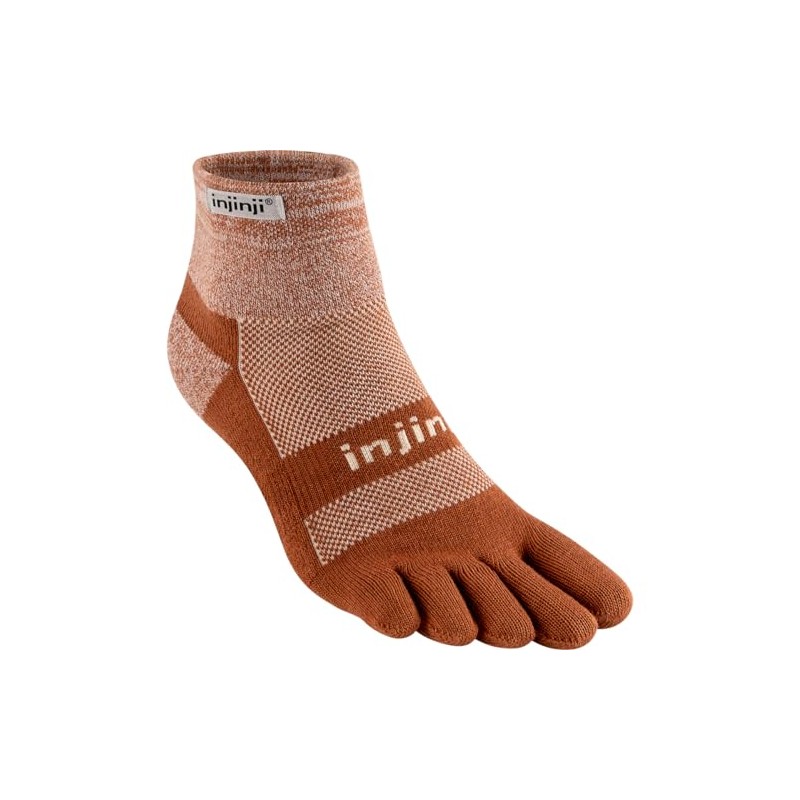 Injinji - 2.0 Run Midweight Mini Crew Socks - Unisex,