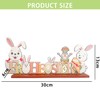 KEELYY Easter Lettering Stand, Easter Decoration Wood, Merry Easter Lettering,