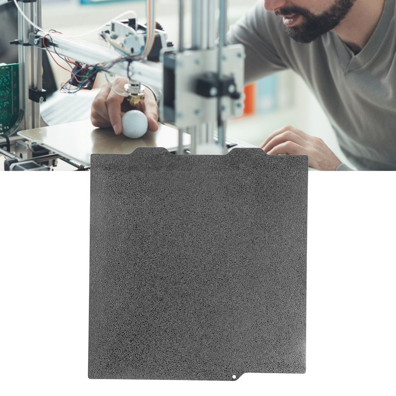 3D Printing PEI Build Plate 184x184mm Dual Side PEI Textured