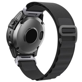 FiiMoo Compatible with Garmin Descent G1/Garmin quatix 7 Pro/Garmin quatix 7/fēnix 7 Pro/epix Pro 47 mm Replacement Strap, 22 mm Nylon Bracelet, Adjustable Wristband, Nylon Sport Band with S-Hook,