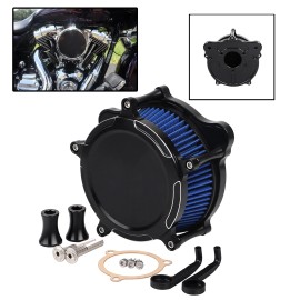 Unbranded Air Cleaner Filter Kit For Harley Electra Street Glide FLHX Softail Deluxe FLSTN