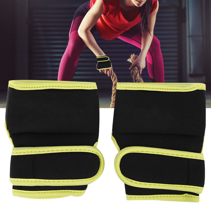 Sport Unisex Half Finger Weighted Gloves Sandbag Wrist Guard Equipment