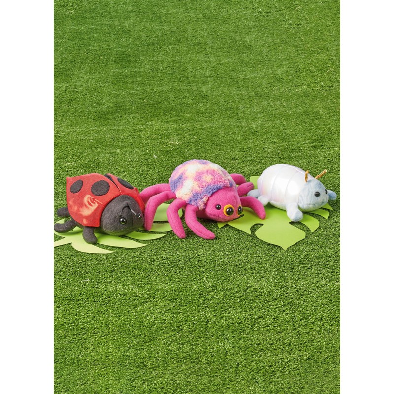 SIMPLICITY Sewing Pattern SS3054OS Plush Bugs OS (ONE Size)