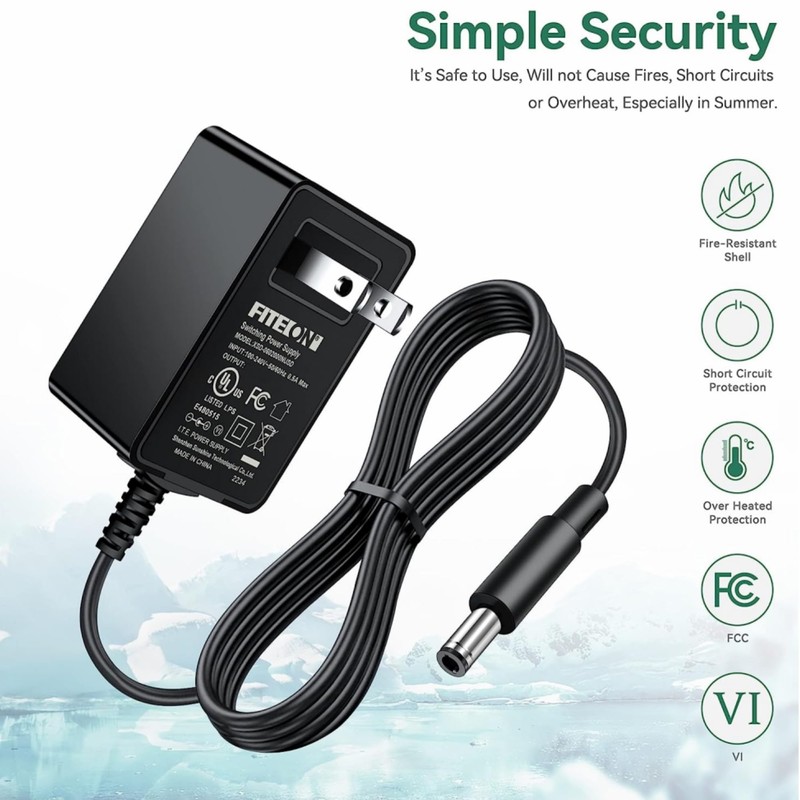 Cat Litter Box Adapter Automatic Self-Cleaning Classic Power Supply Cord