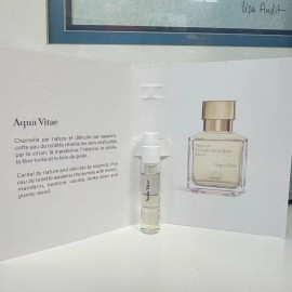 Maison Francis Kurkdjian Aqua Vitae EDT Vial Sample 2ml 0.06oz New With Card US