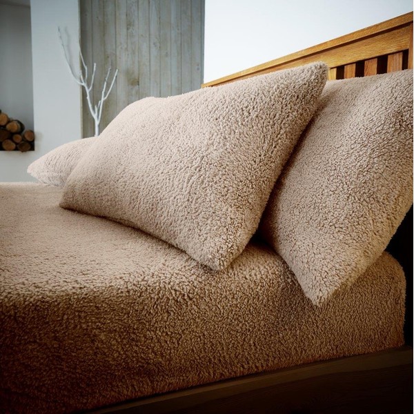 GC GAVENO CAVAILIA 2 Pack Teddy Fleece Pillow Cases -