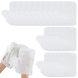 Multi-Purpose Washable Dusting Gloves Non-Woven Shoes Cleaning Towels Shoe Dust soft Cloth Cleaning Gloves for Cleaning Shoe Bag Glasses Car Electronic Device White