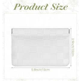 ValueBargain Women's Small Toiletry Bag, Waterproof Portable Makeup Bag, Self-Closing, Ideal for Travel, Organiser for Lipstick and Cosmetic Accessories