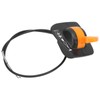 Single Lever Throttle Choke Cable GY21107 Replacement for John Deere
