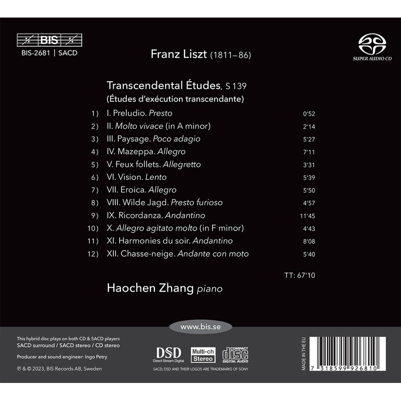 Transcendental Etudes