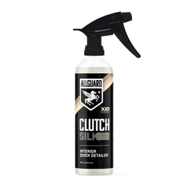 AllGuard Clutch SILK - Interior Cleaner & Quick Detailer Formulated with XiO2™ Ceramic - Protects While Cleaning Leather, Plastics, Vinyl, Glass & More - Satin Finish with UV Defense & Anti-Static