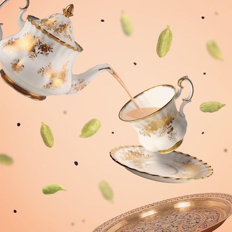 Eshai Pakistani Chai (Doodth Patti) - Black Tea with Cardamom