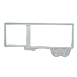 AJT SEMI TRUCK TRAILER DETAILED COOKIE CUTTER USA PR5283