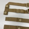 EAGLE USMC STRAP BUCKLE REPAIR ADAPTER KIT CUMMERBUND STAY COYOTE