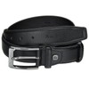 Pierre Cardin 5011 ROB01 Men's Belt, Black, Elegant Men's Belt,