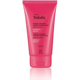 Bronzer Iluminador Corporal Dorado Suave Tododia Acerola y Hibisco